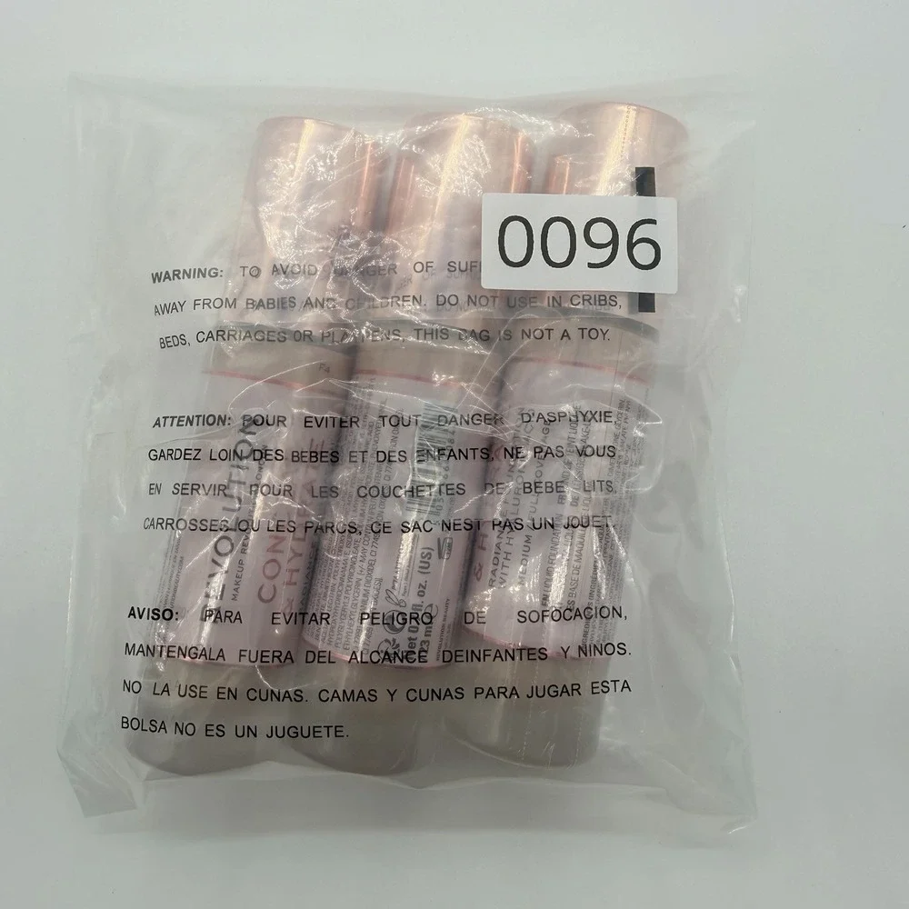 Revolution 3 Pack Make Up Conceal and Hydrate Foundation F4 Radiance Foundation